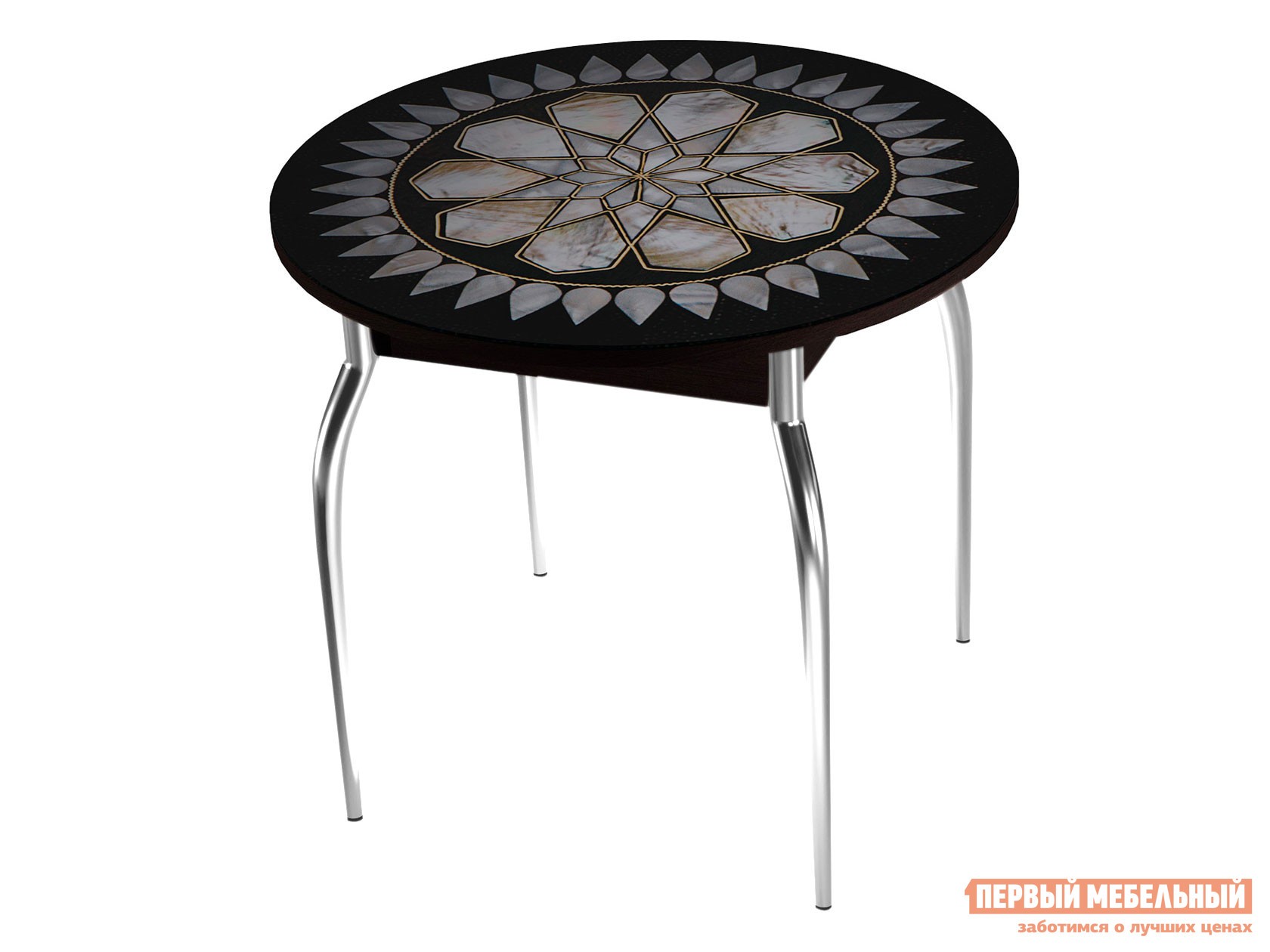 Кухонный стол  Лувр Фотопечать H080