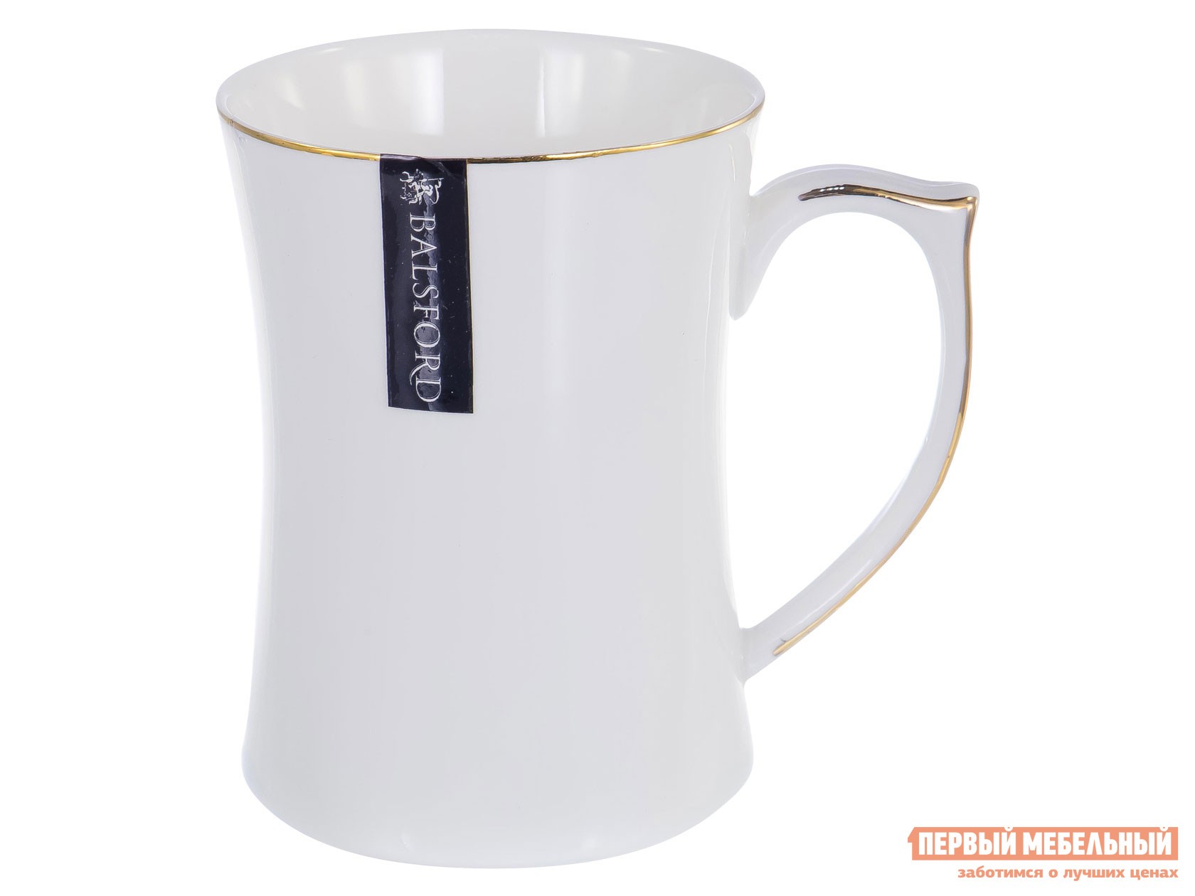 Кружка  Грация 370 мл Белый, фарфор