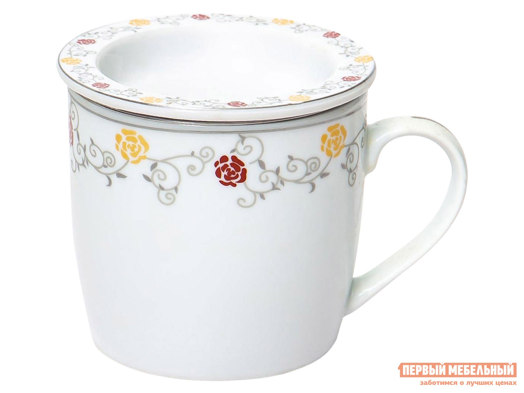 Кружка  Алиот Белый, фарфор