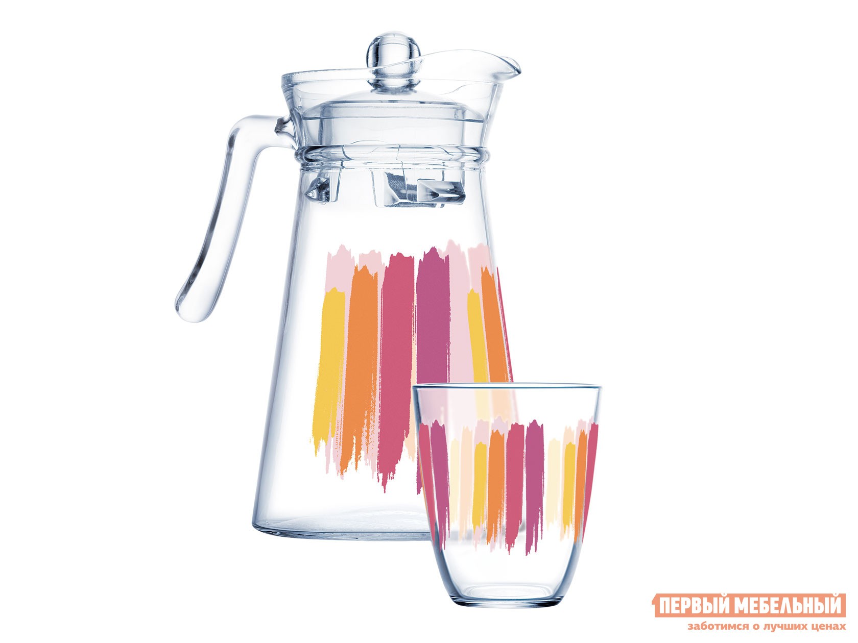 Кувшин  Пейнт Браш Стекло