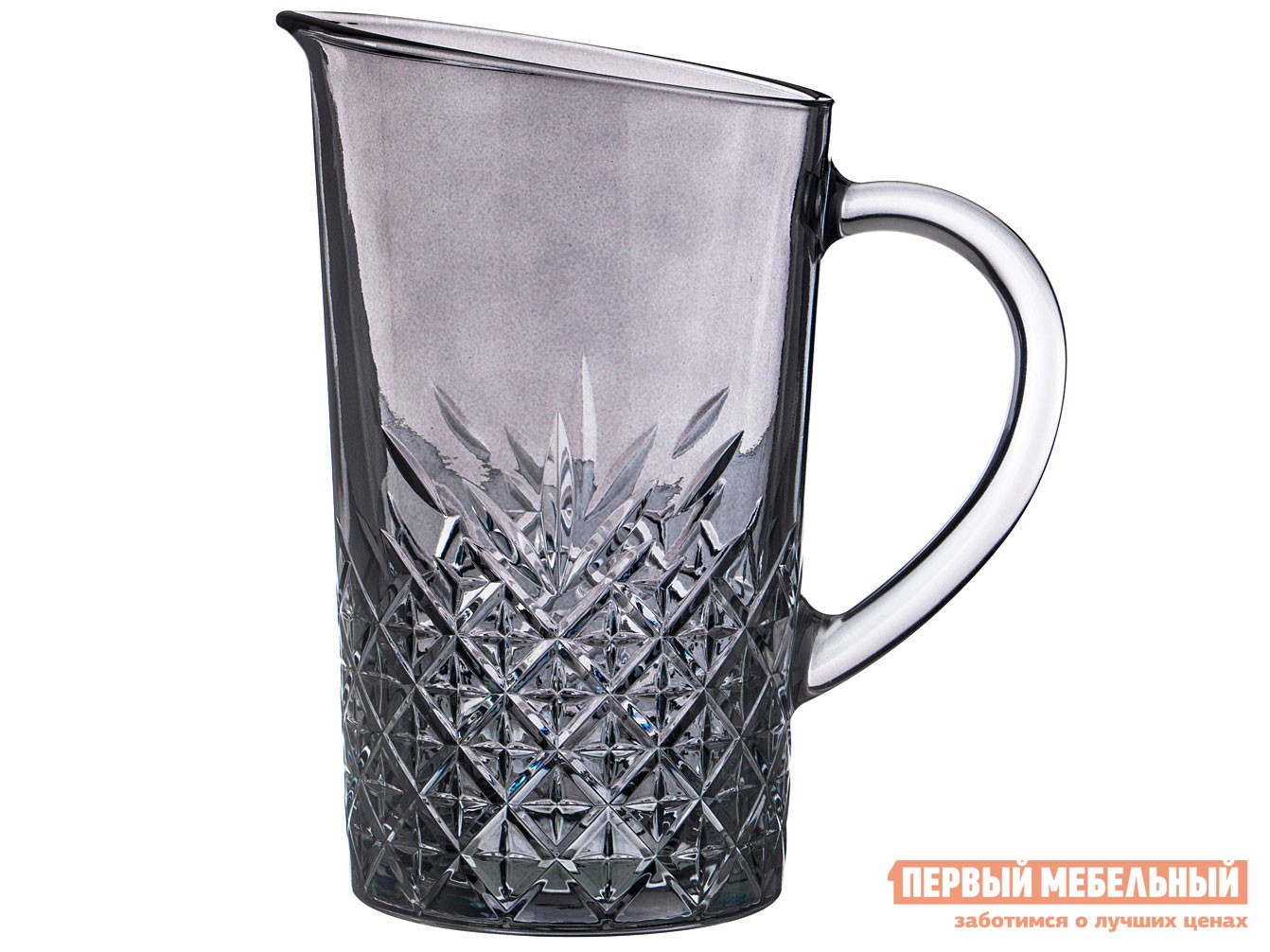 Кувшин  Timeless Agate Граненое стекло, агат