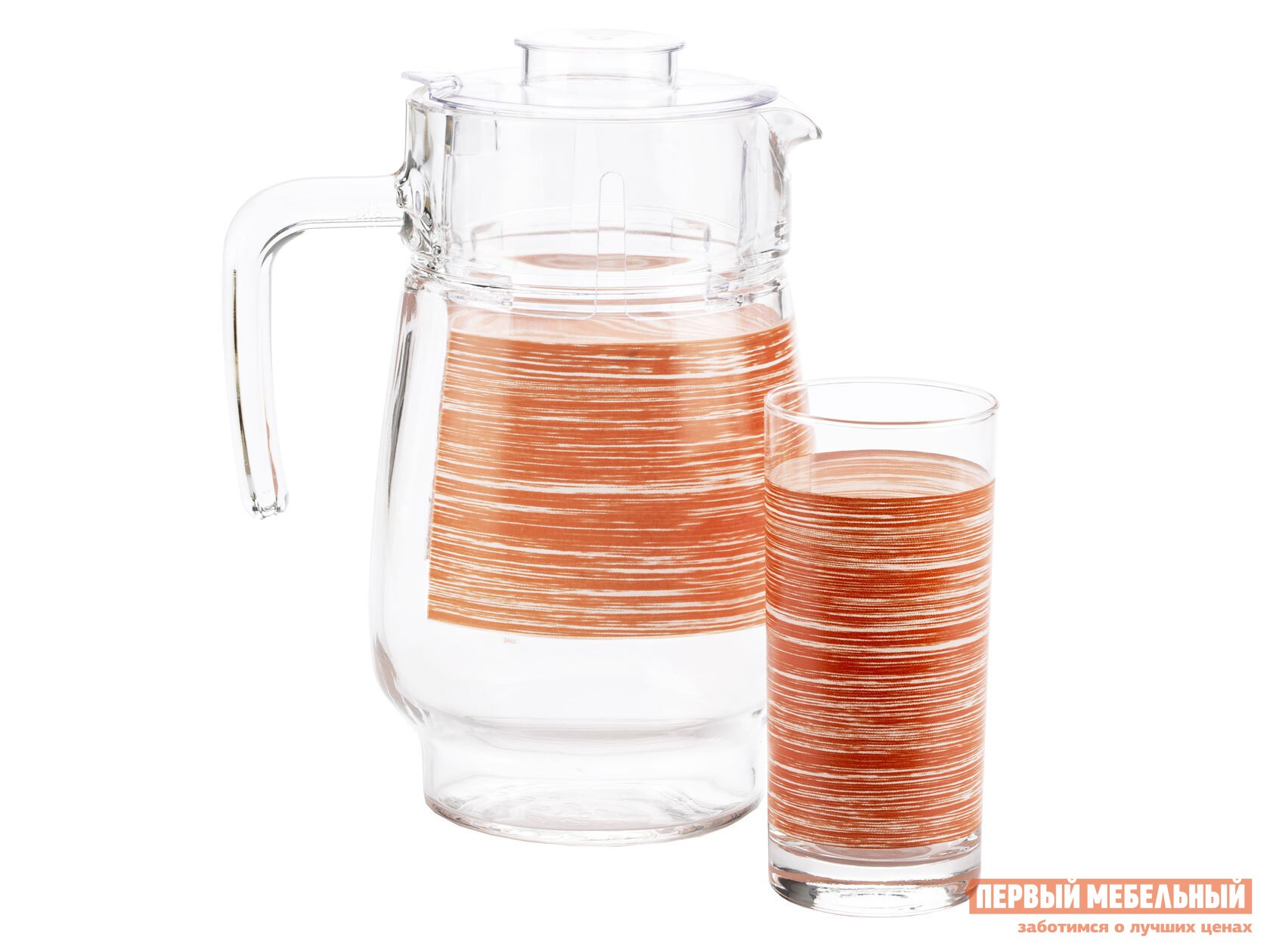 Кувшин  Брашмания Оранж Стекло