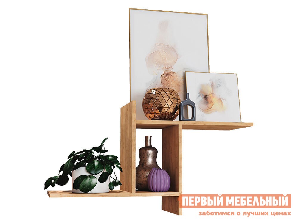 Настенная полка  Некст 320 Крафт