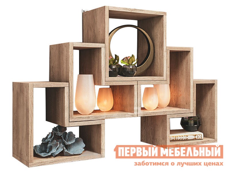 Настенная полка  Смарт 1 Крафт