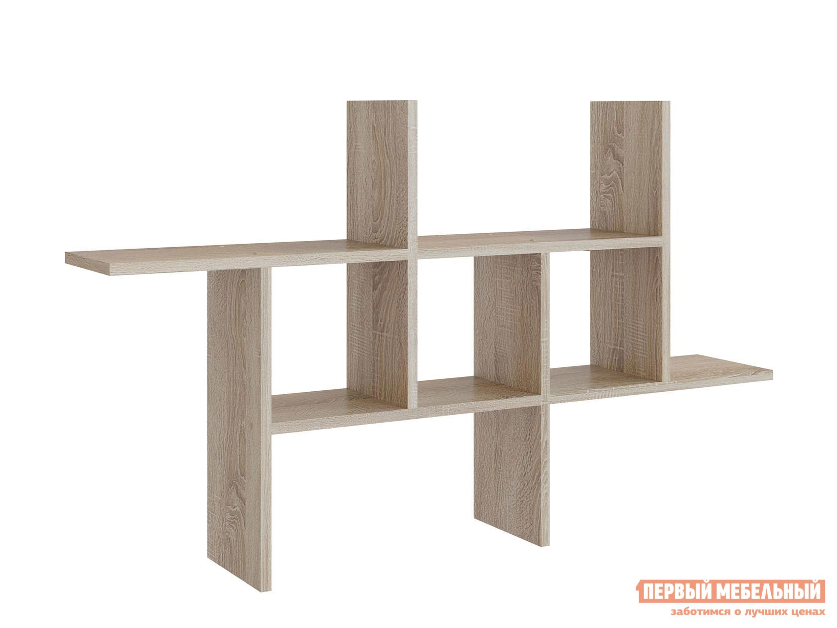 Настенная полка  ПК-6 Дуб Сонома