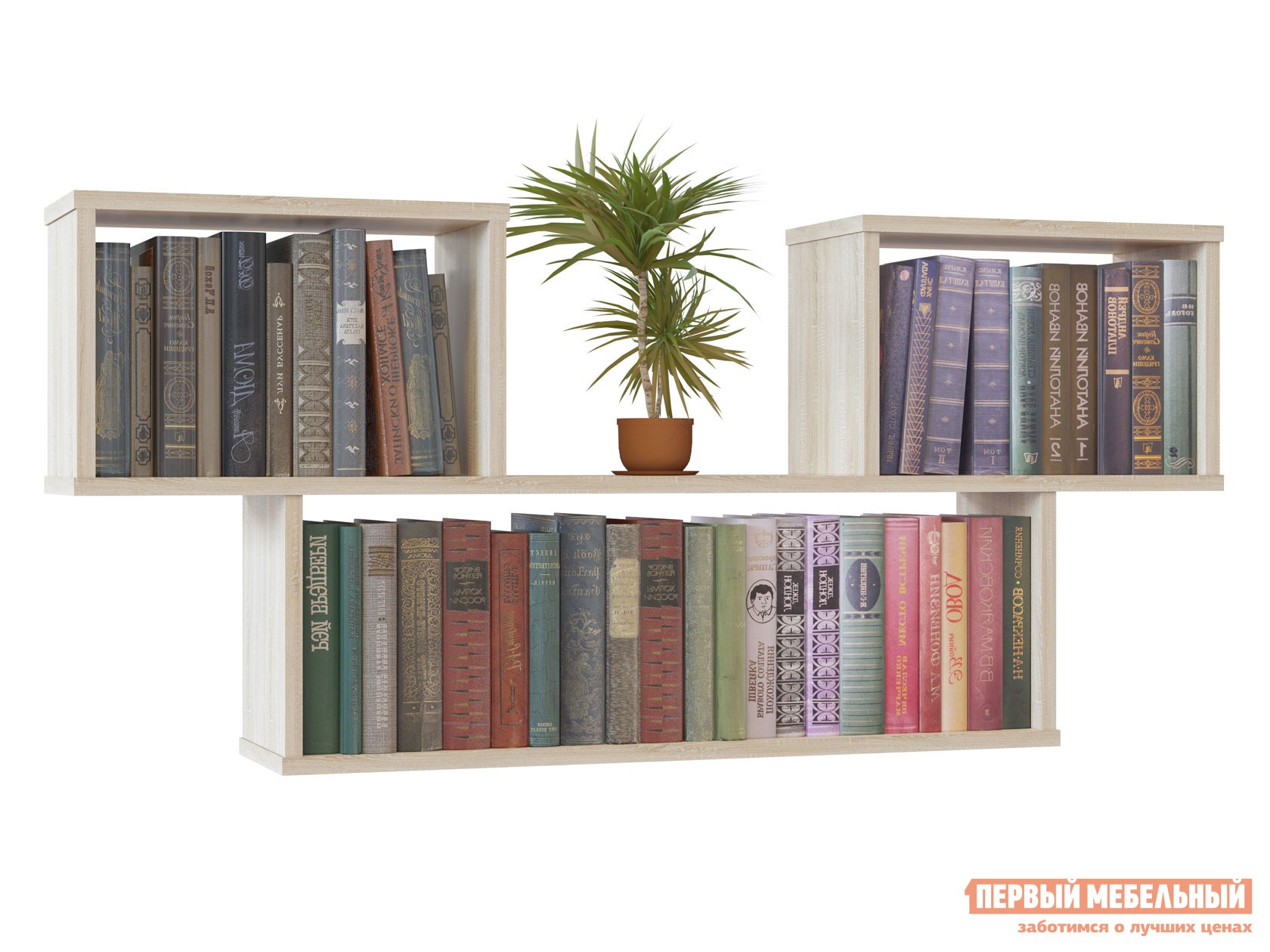 Настенная полка  ПК-4 Дуб Сонома