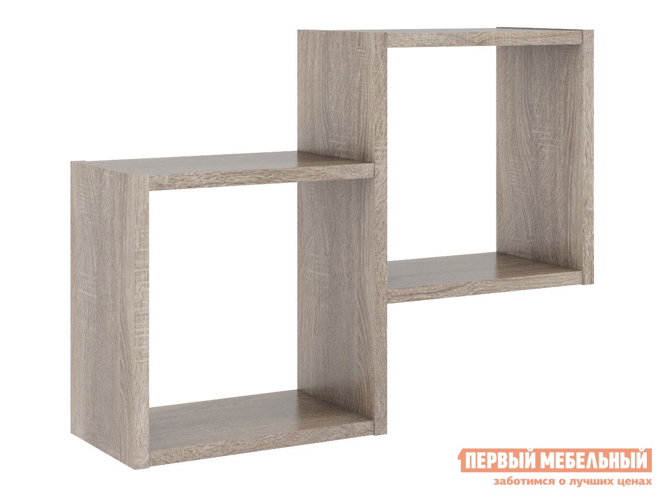 Настенная полка  ПМ-366.20 Дуб Сонома Трюфель