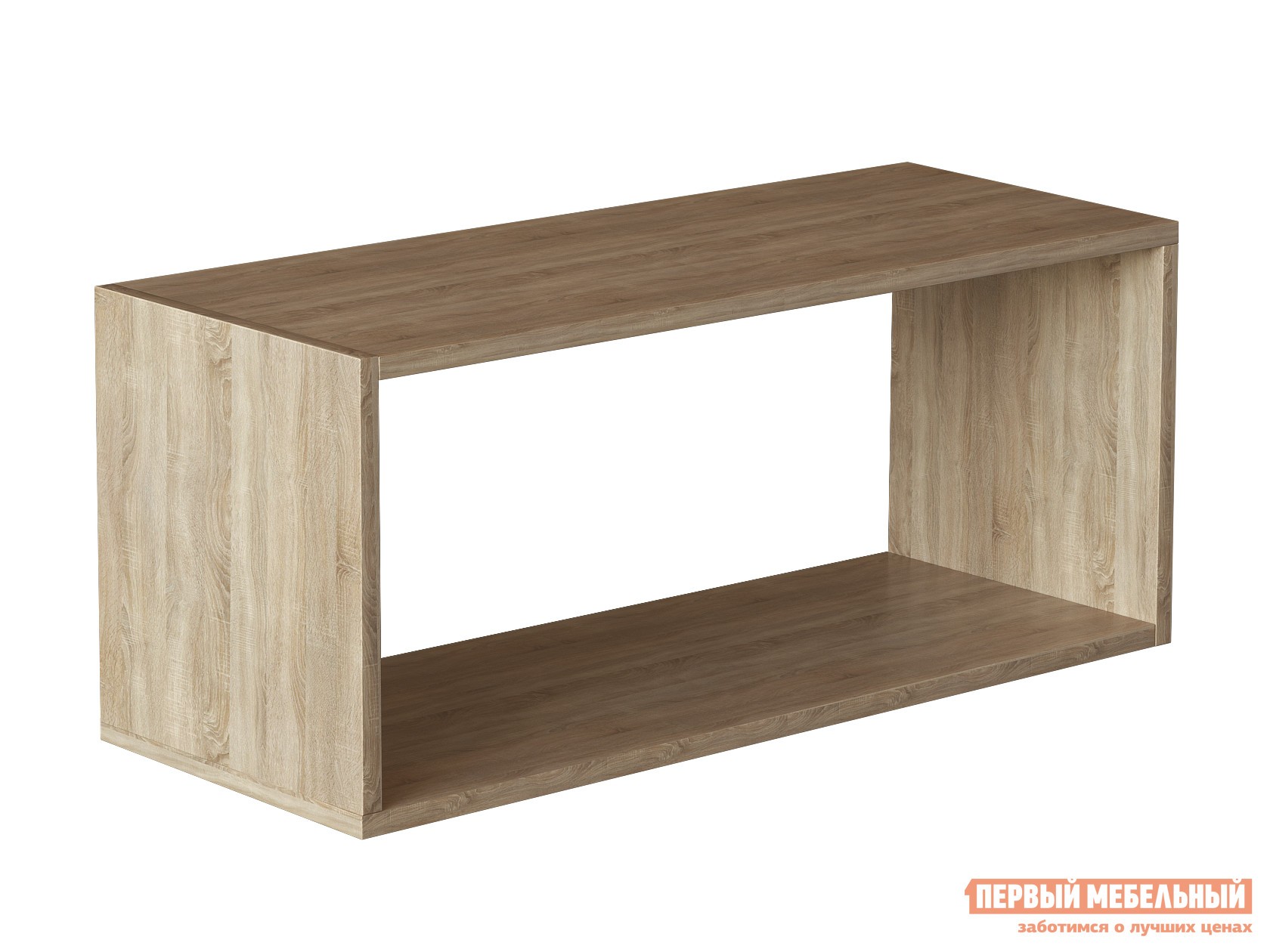 Настенная полка  Куба-2 Дуб Сонома