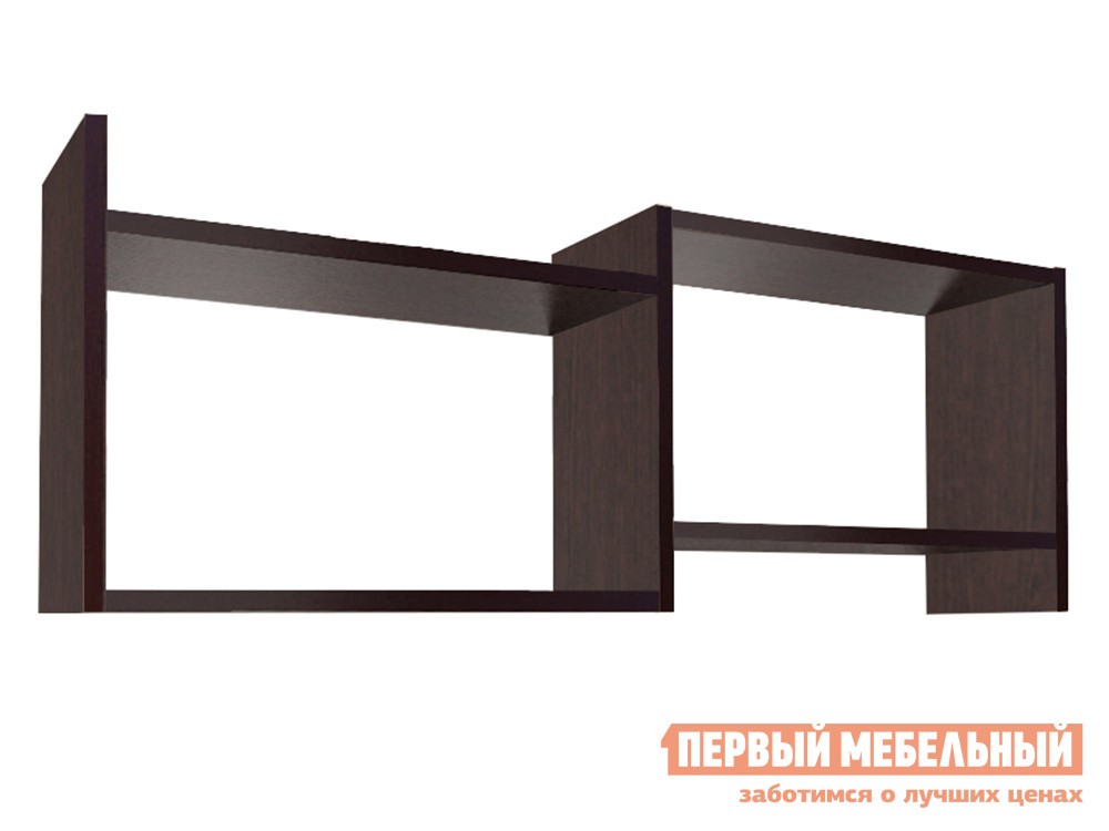 Настенная полка  Куба-5 Венге