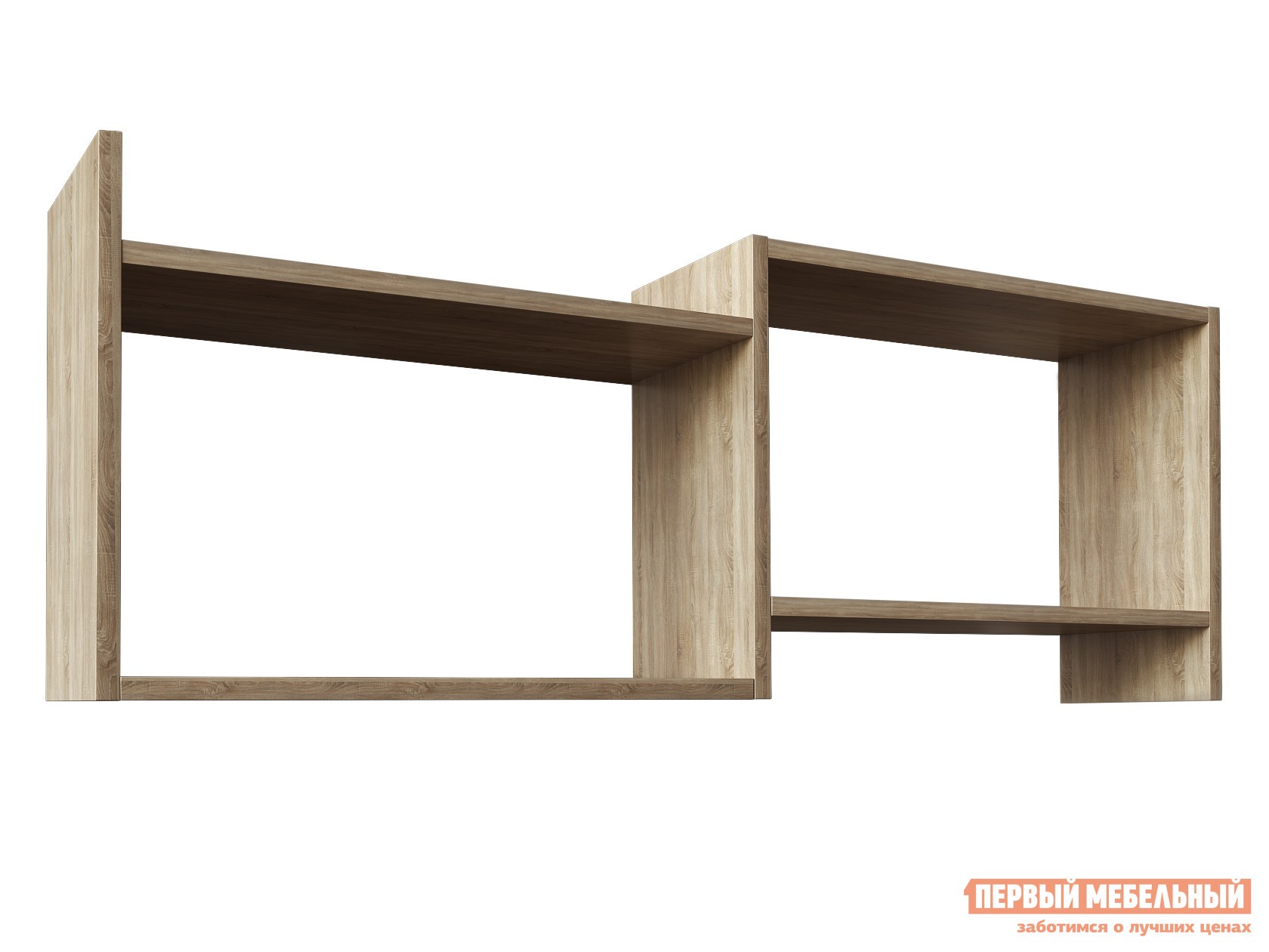 Настенная полка  Куба-5 Дуб Сонома