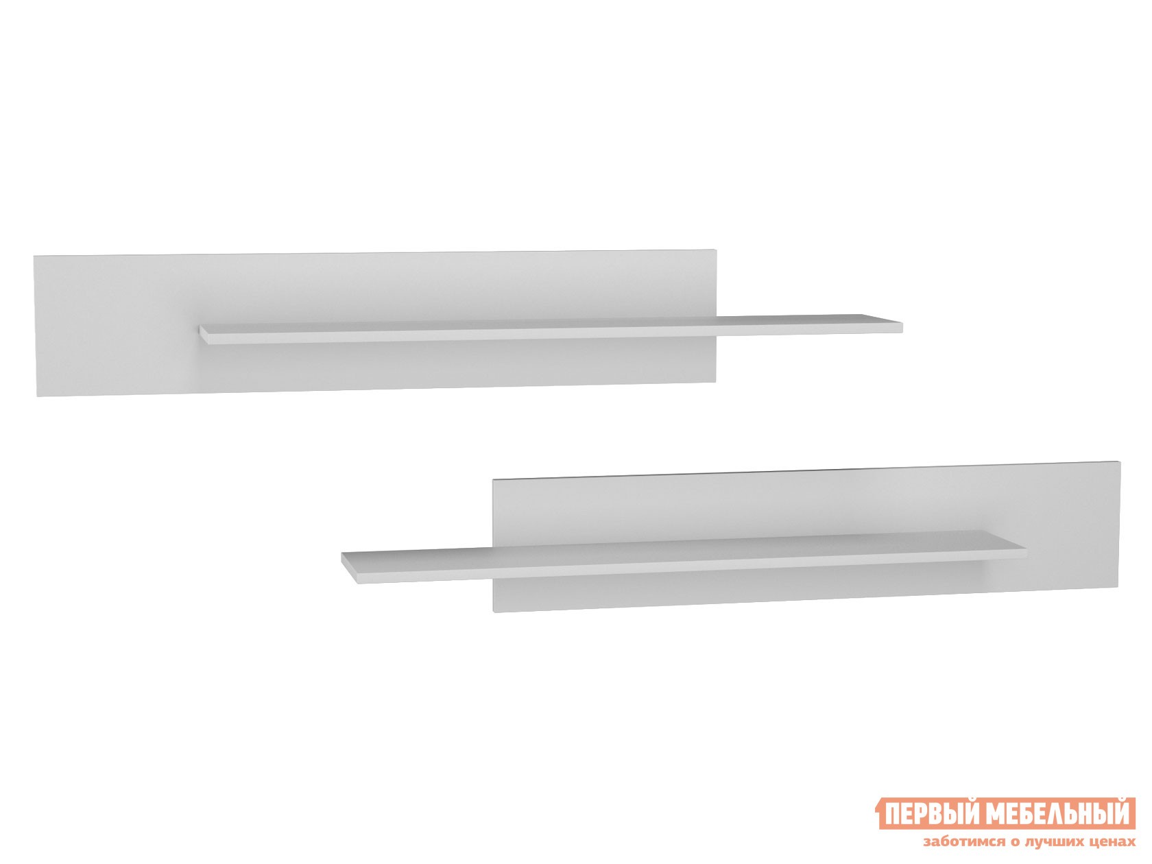 Настенная полка  Поинт Белый матовый