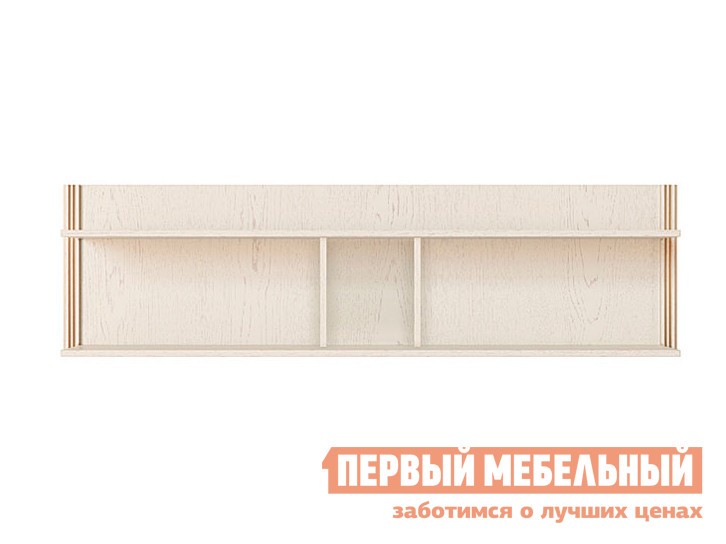 Настенная полка  Венето Дуб молочный, 1184 мм