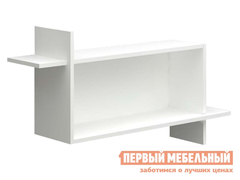 Настенная полка  Дарден Белый