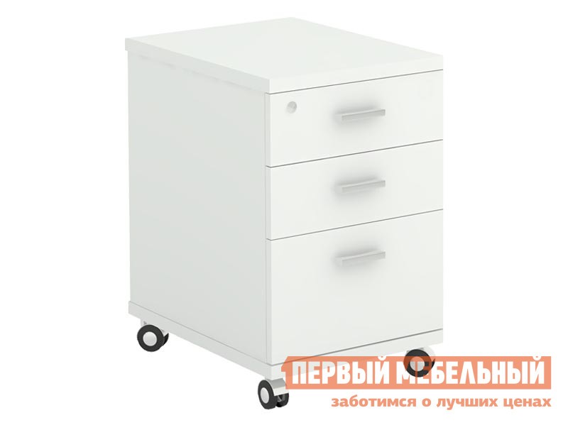 Тумба с ящиками  Ронда Белый