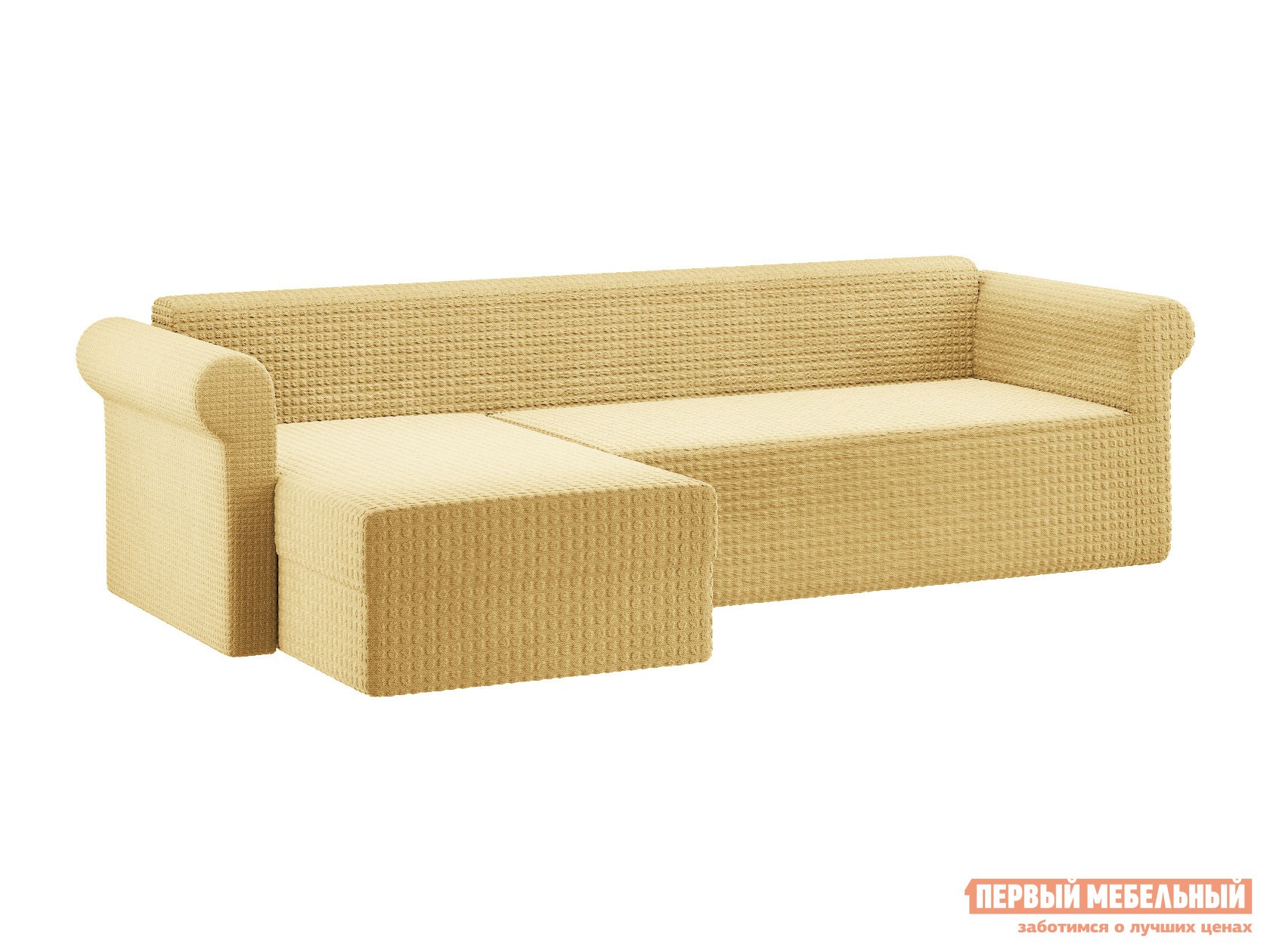 Чехол для мебели  Мадрид 5 Бежевый, жатка, Левая