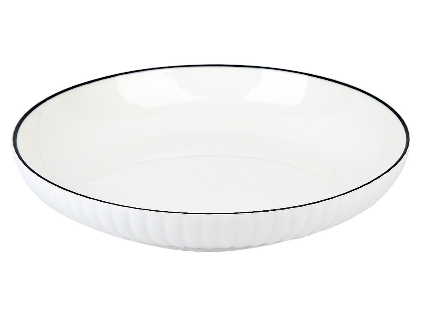 Тарелка  Notele Белый, фарфор