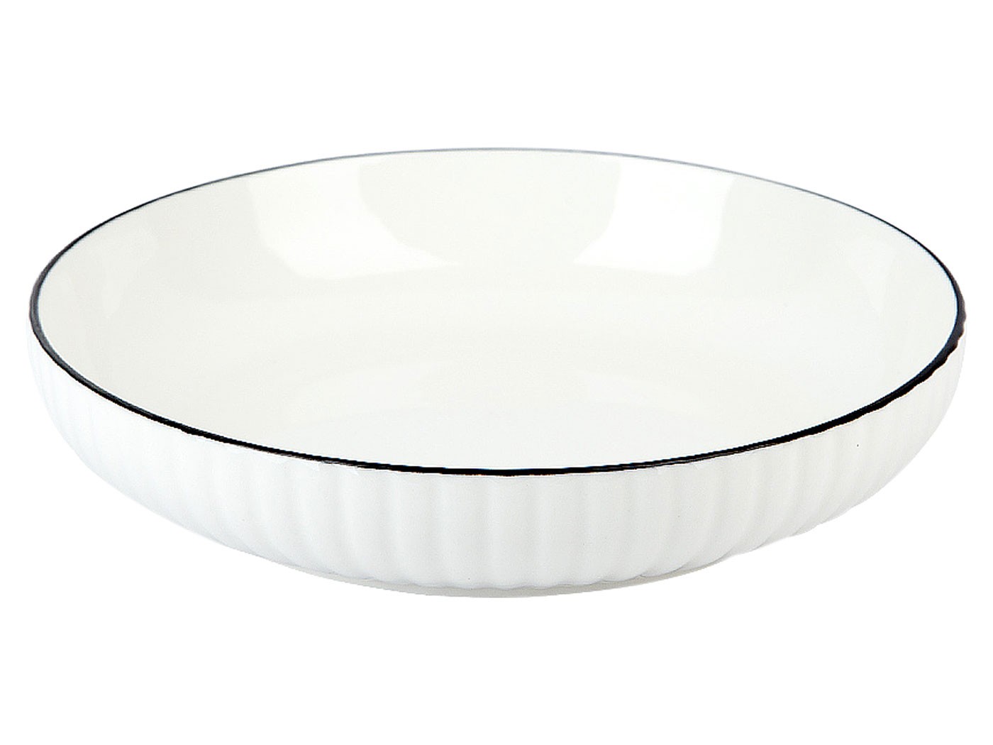 Тарелка  Notele Белый, фарфор