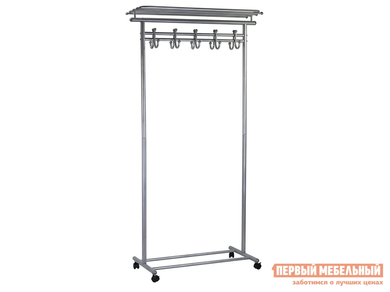 Напольная вешалка  М 9 Металлик, С крючками