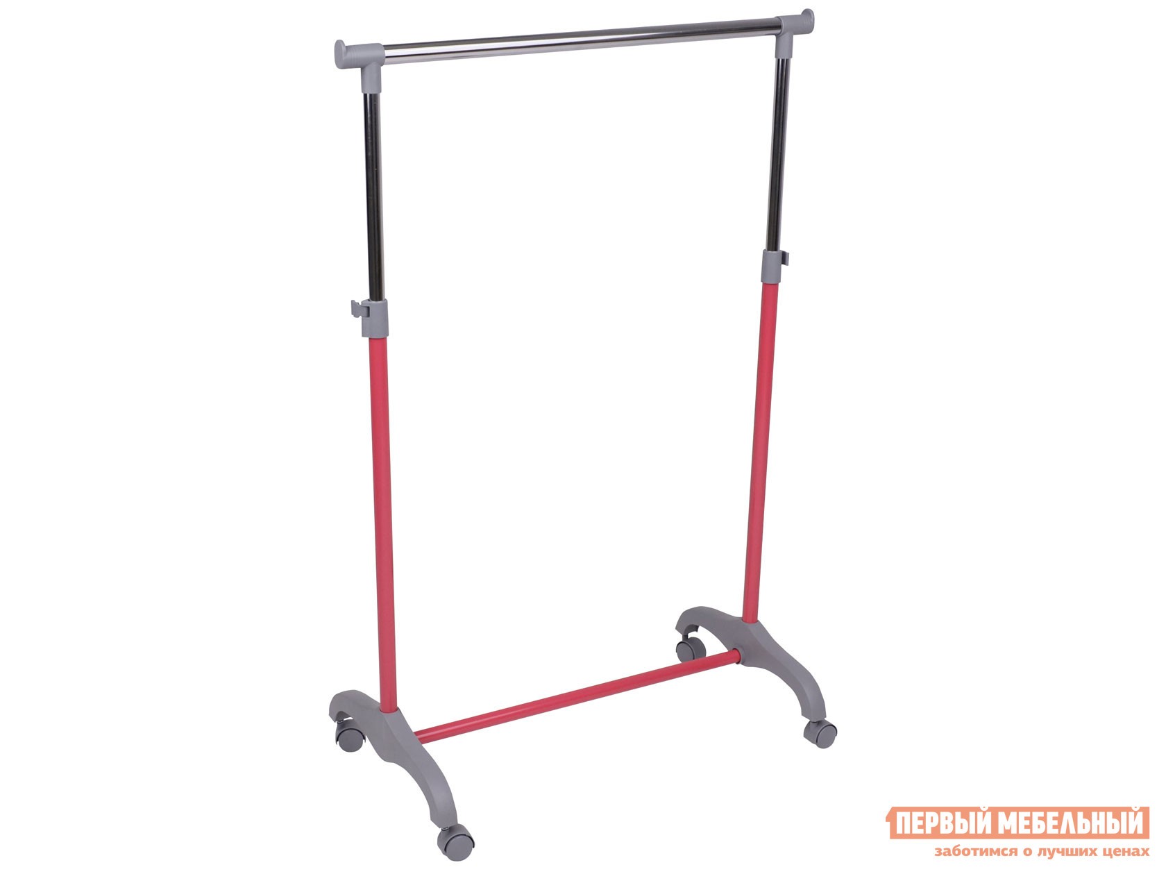 Напольная вешалка  Mix Розовый, пластик / Хром