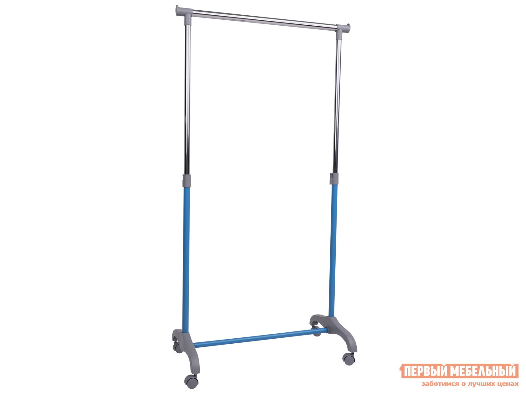 Напольная вешалка  Mix Голубой, пластик / Хром, металл