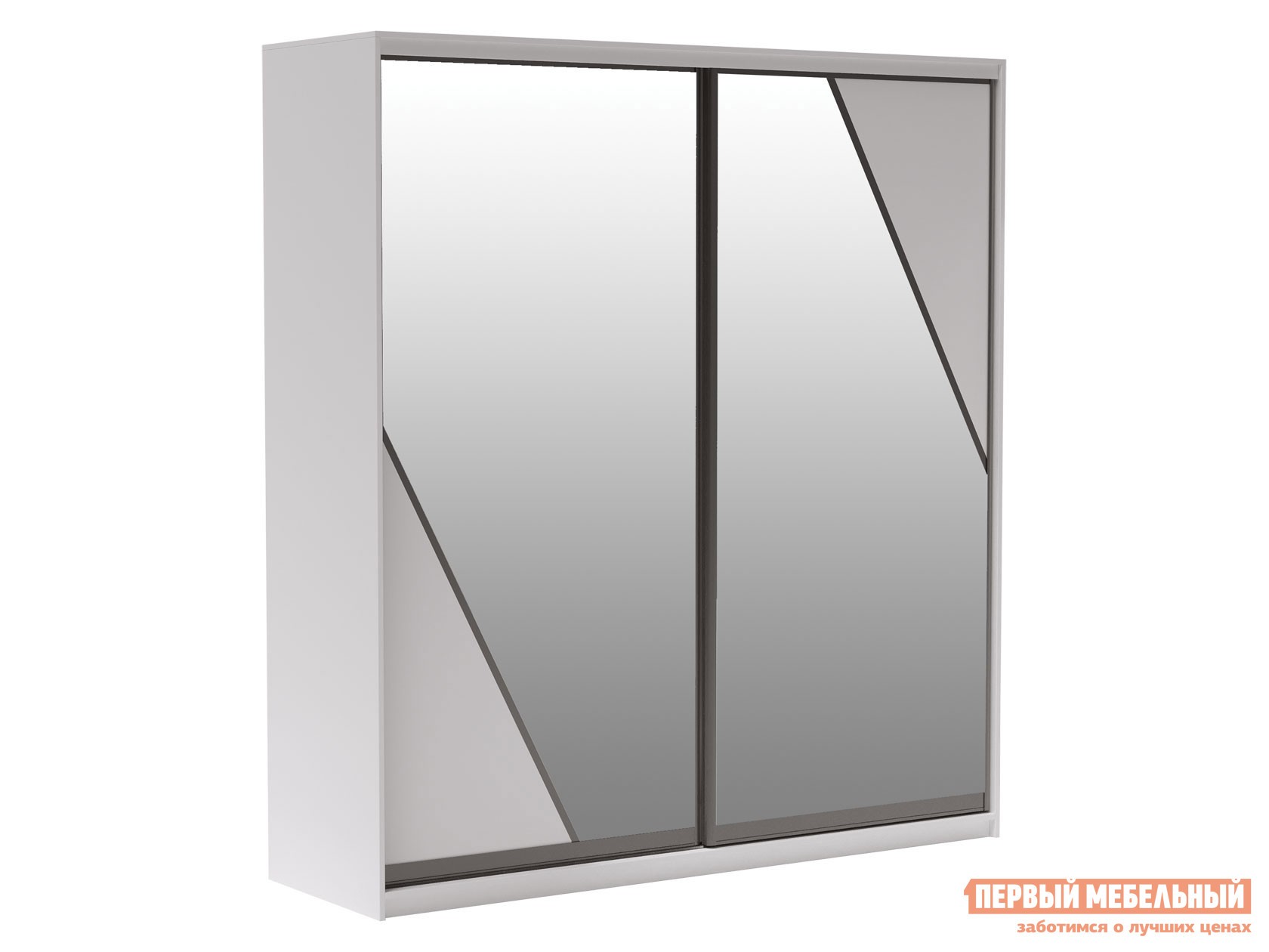 Шкаф-купе  Мирти Белый, 1700 мм