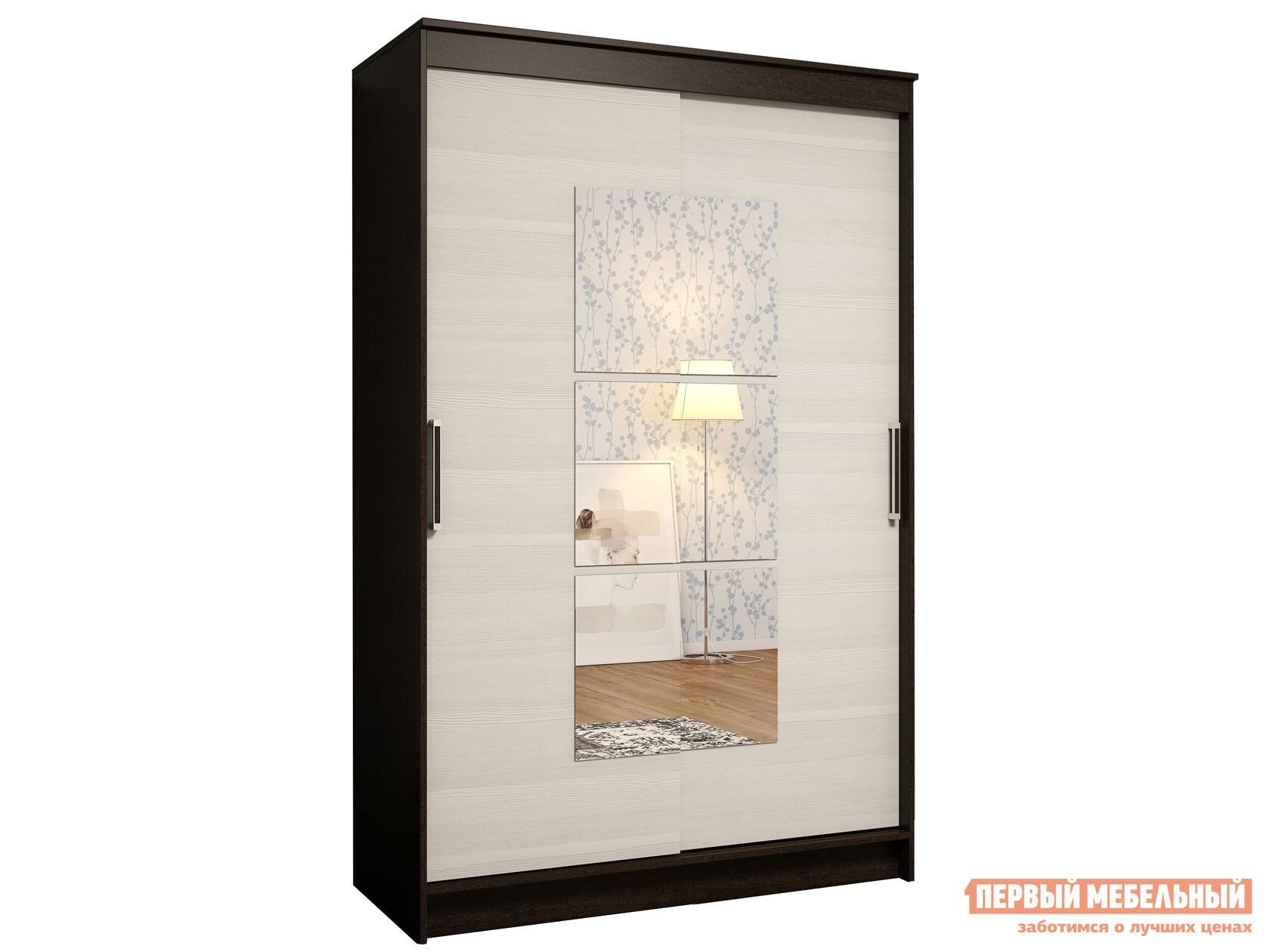 Шкаф-купе  Элегант 1 Венге / Лоредо