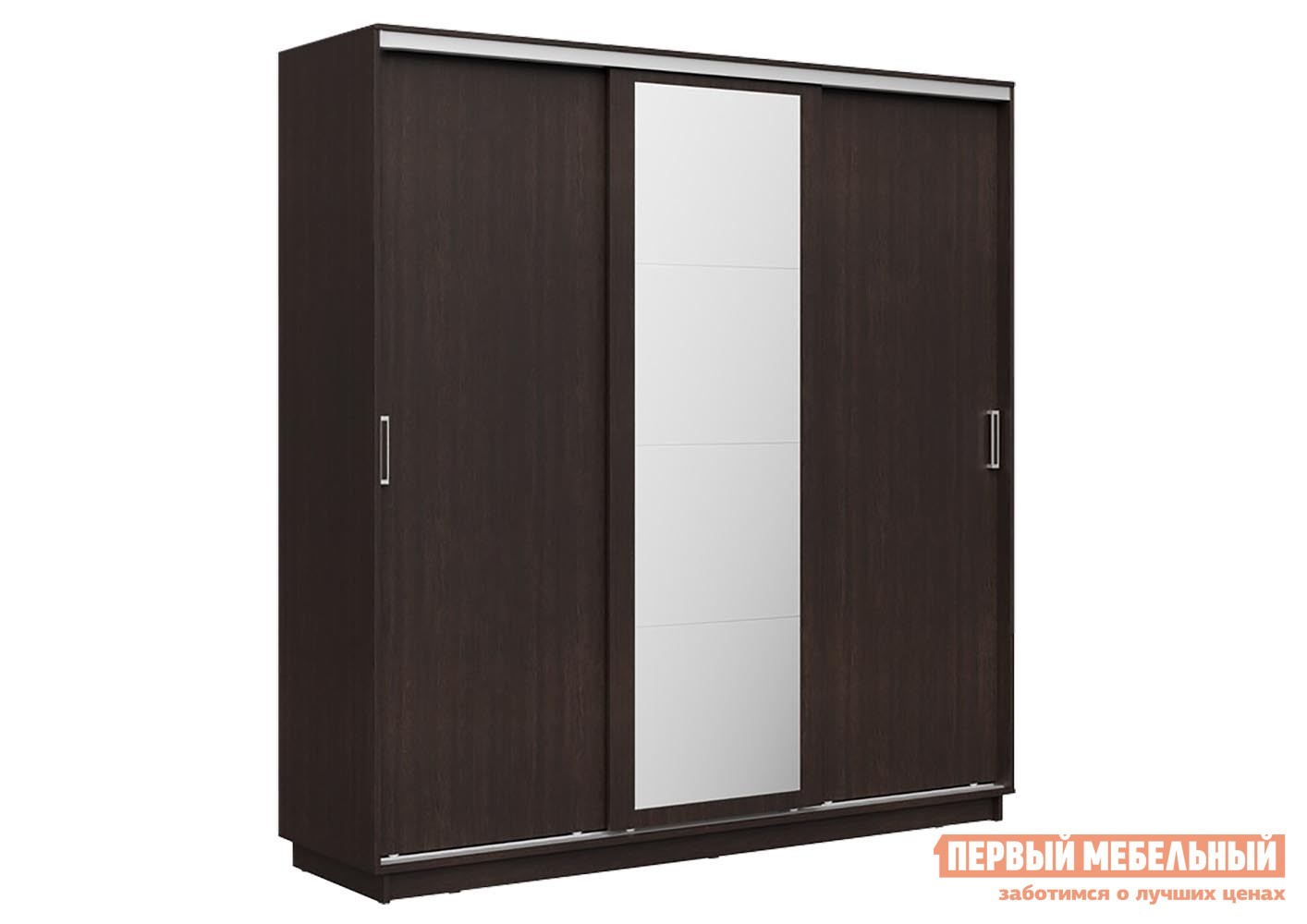 Шкаф-купе  Симпл Зеркало Венге / Зеркало, 2100 мм