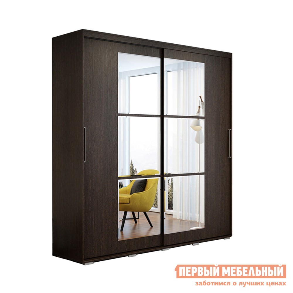 Шкаф-купе  Крафт Кейдж Венге