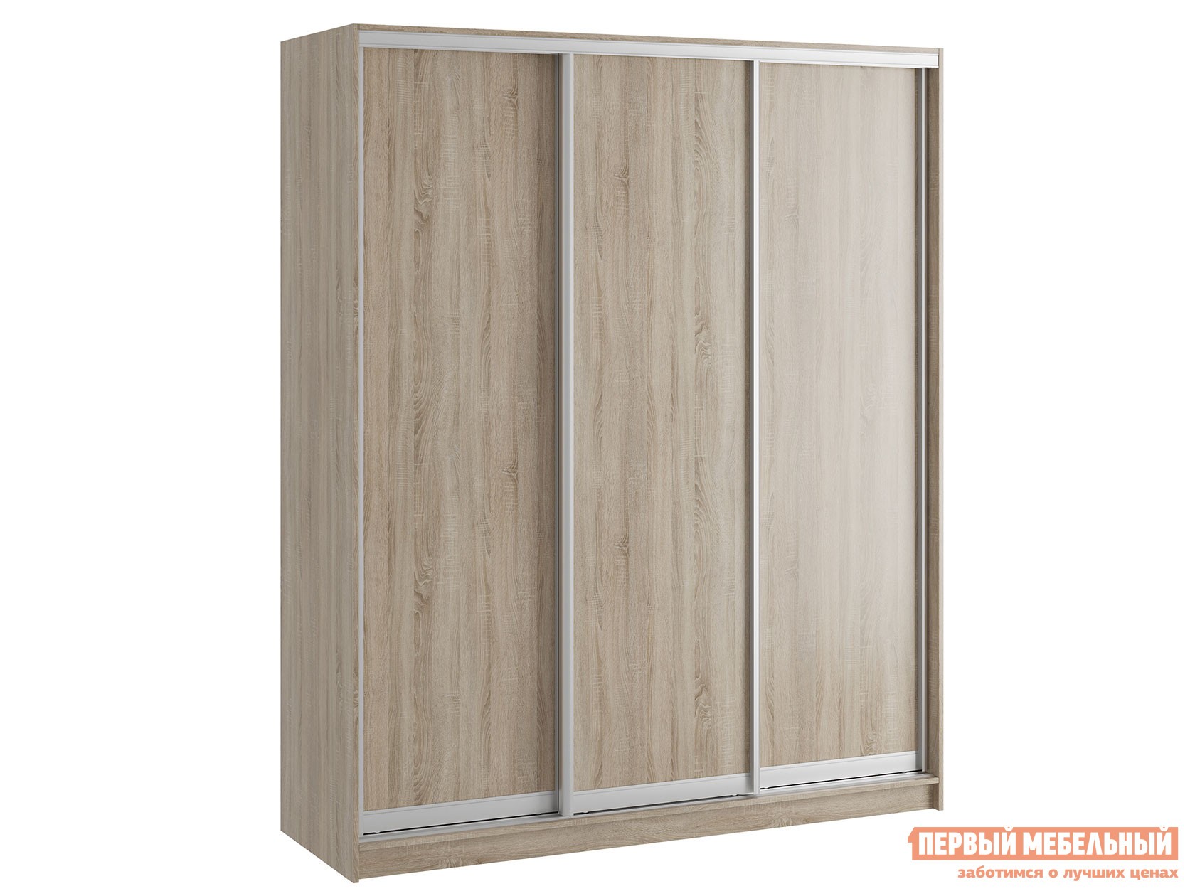 Шкаф-купе  Командорс Ж2 Дуб Сонома, 1800 мм, Стандарт, 2200 мм, 600 мм
