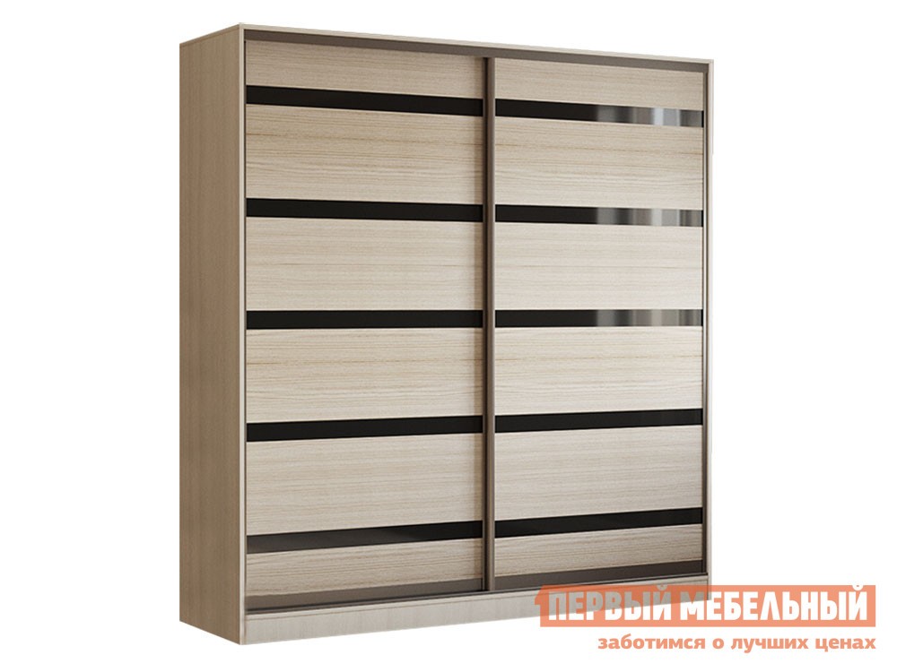 Шкаф-купе  Лотос 1 Ясень Шимо светлый, 1500 мм