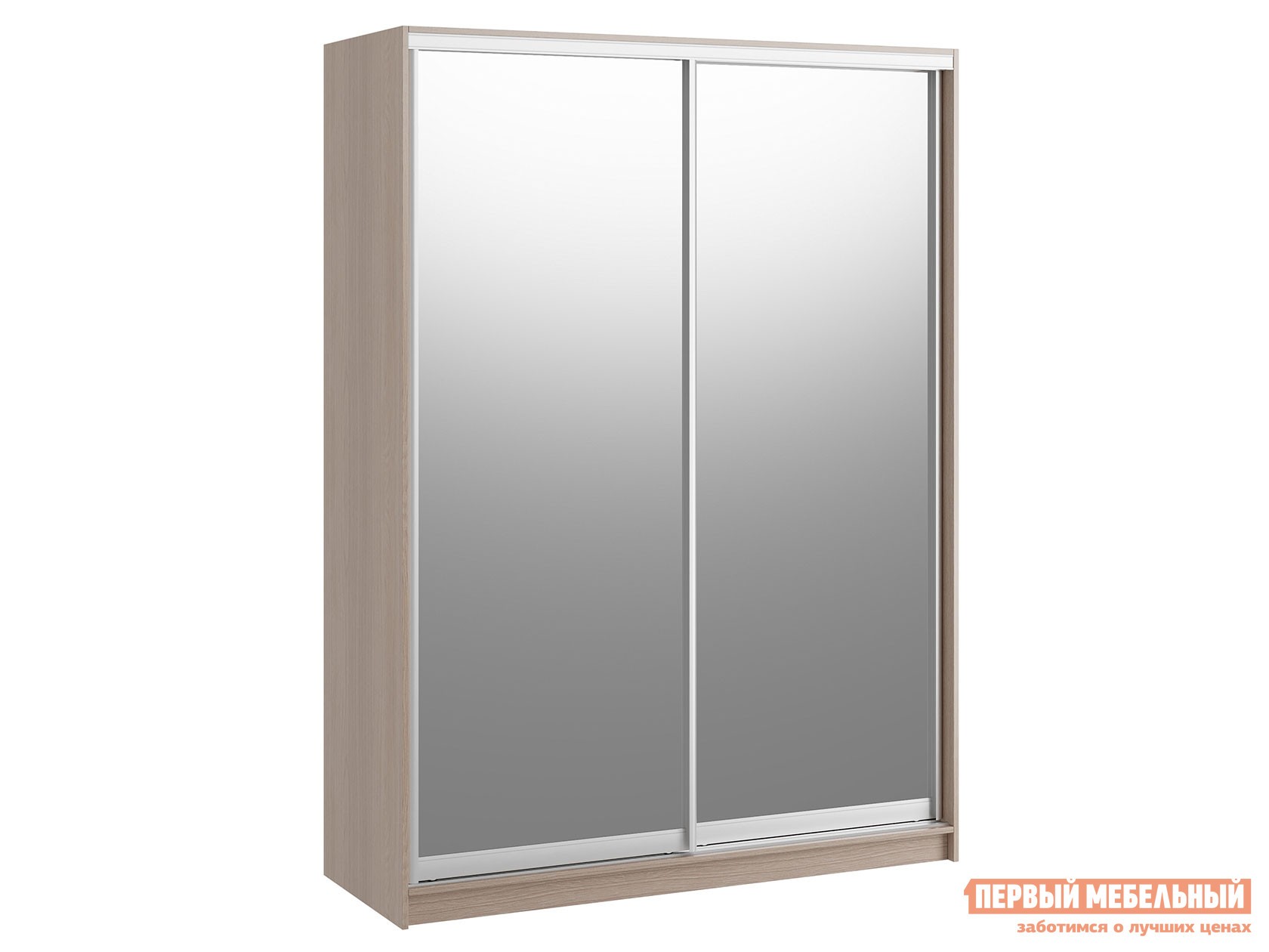 Шкаф-купе  Командорс М1 Ясень Шимо светлый, 1600 мм, 2200 мм, 450 мм, Стандарт