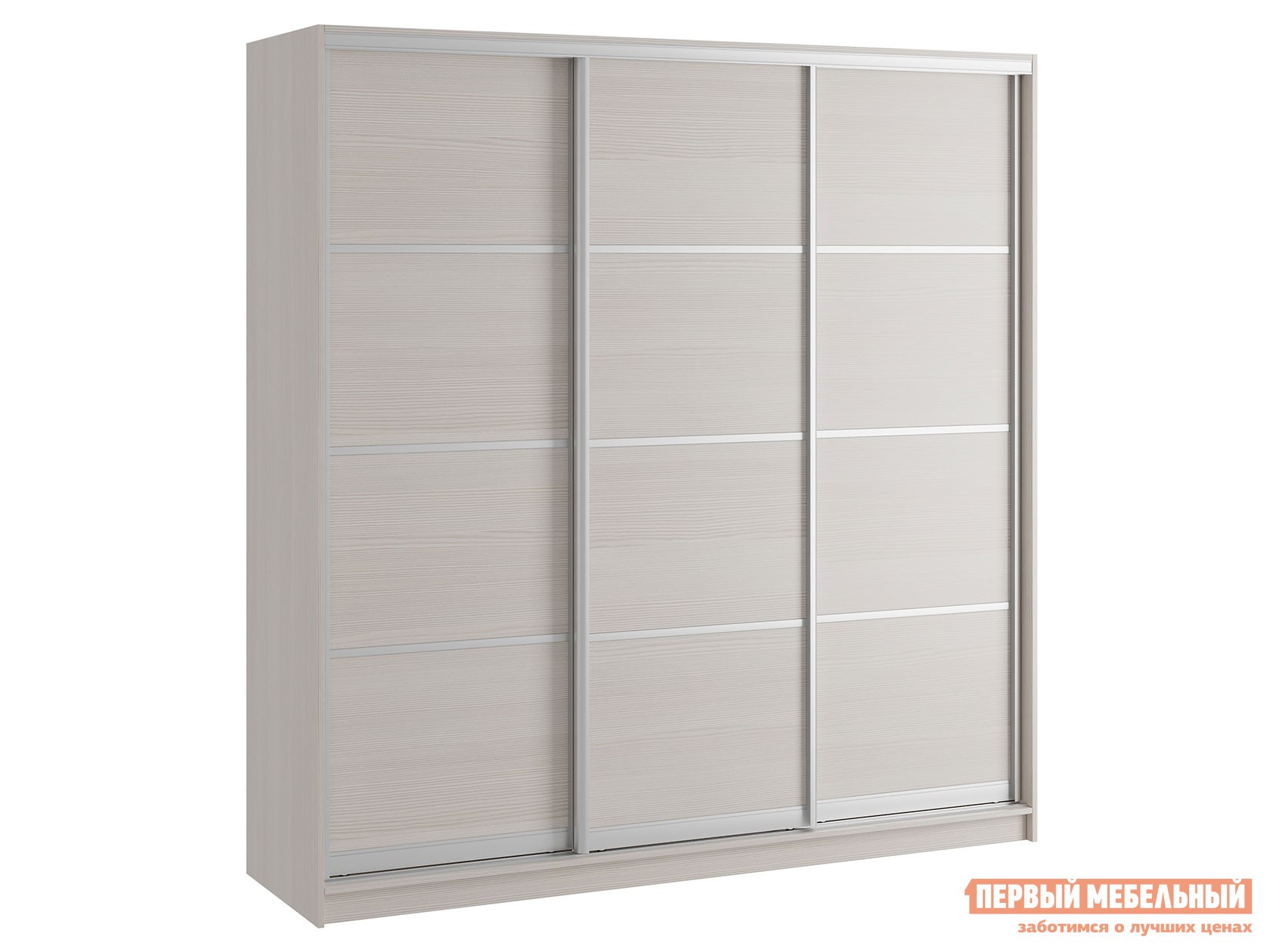 Шкаф-купе  Командорс Н3 Бодега светлый, 2100 мм, 2400 мм, 600 мм, Стандарт