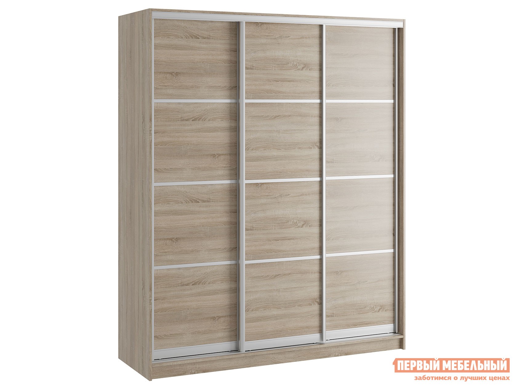 Шкаф-купе  Командорс Н3 Дуб Сонома, 1800 мм, 2400 мм, 600 мм, Стандарт