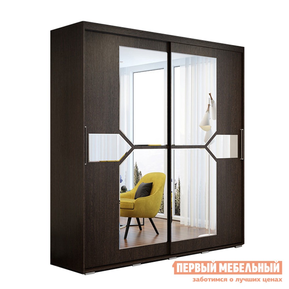 Шкаф-купе  Крафт Клоуз Венге