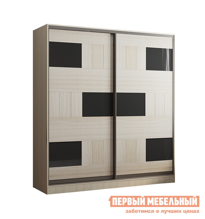 Шкаф-купе  Лотос 2 Ясень Шимо светлый, Ширина 1700 мм