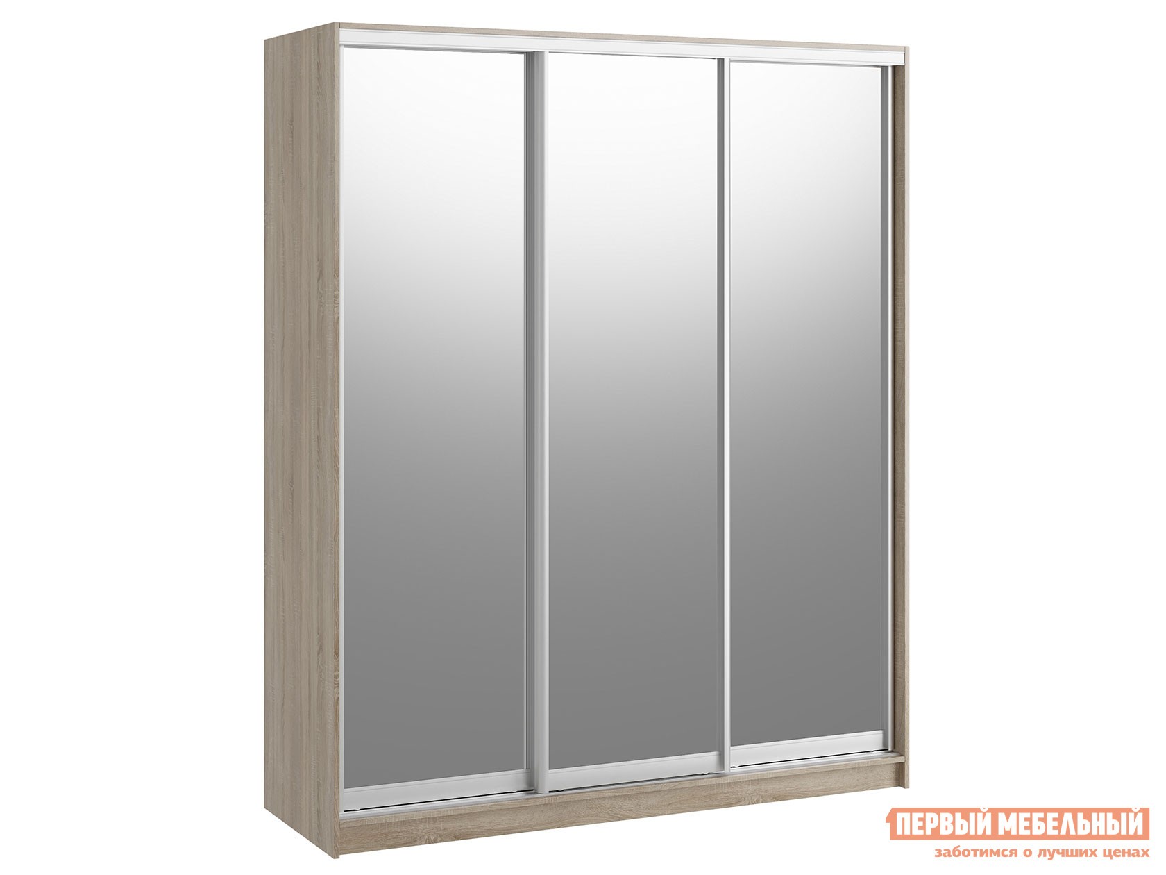 Шкаф-купе  Командорс М3 Дуб Сонома, 1800 мм, 2400 мм, 450 мм, Стандарт