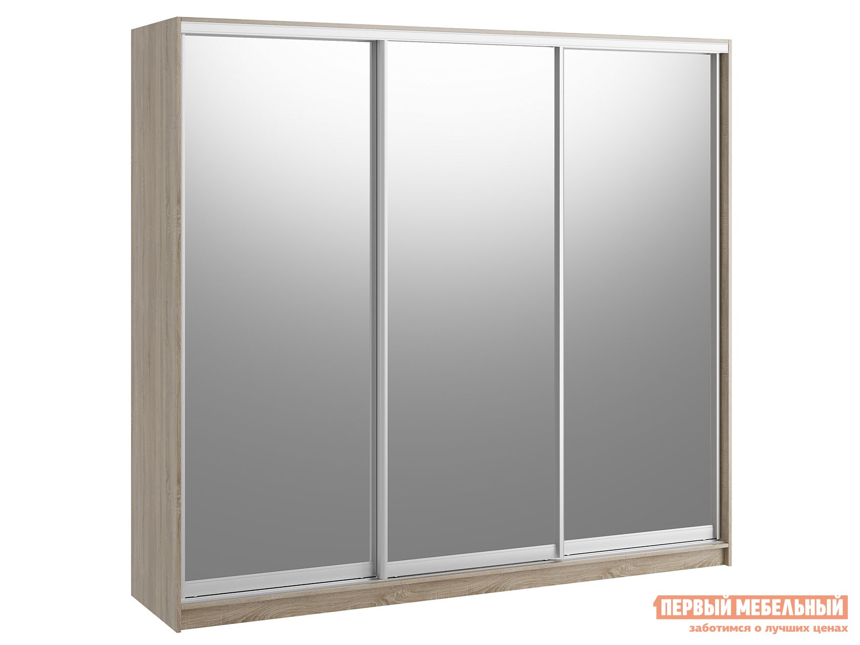 Шкаф-купе  Командорс М3 Дуб Сонома, 2400 мм, 600 мм, Стандарт