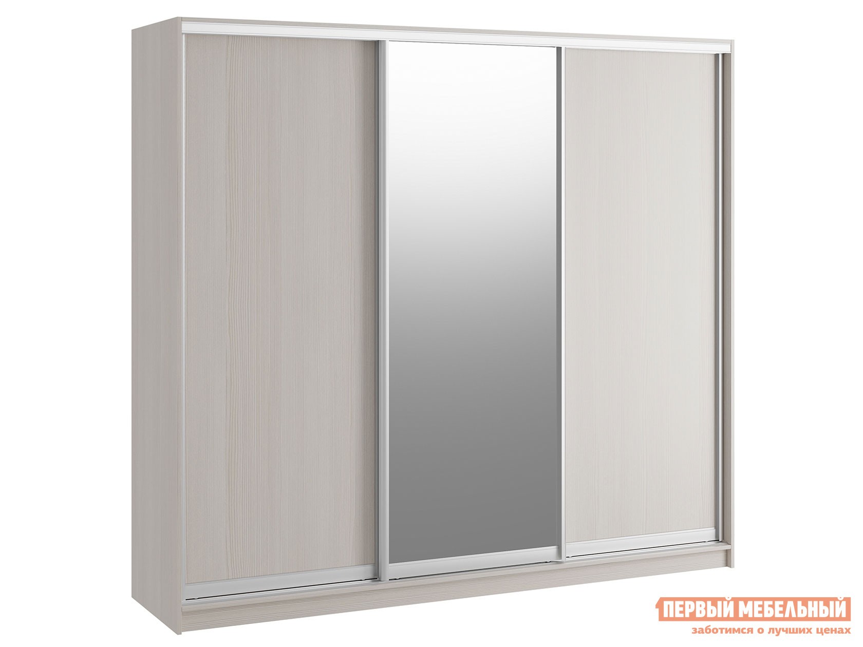 Шкаф-купе  Командорс К2 Бодега светлый, 2400 мм, 600 мм, Стандарт