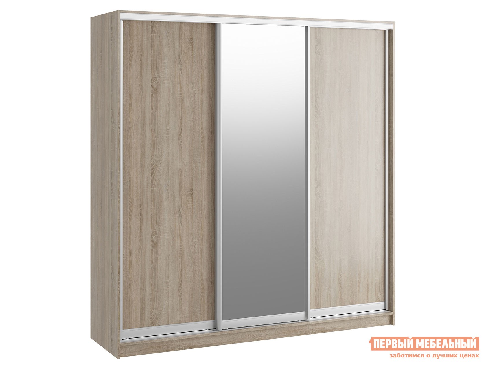 Шкаф-купе  Командорс К2 Дуб Сонома, 2200 мм, 2100 мм, 450 мм, Стандарт