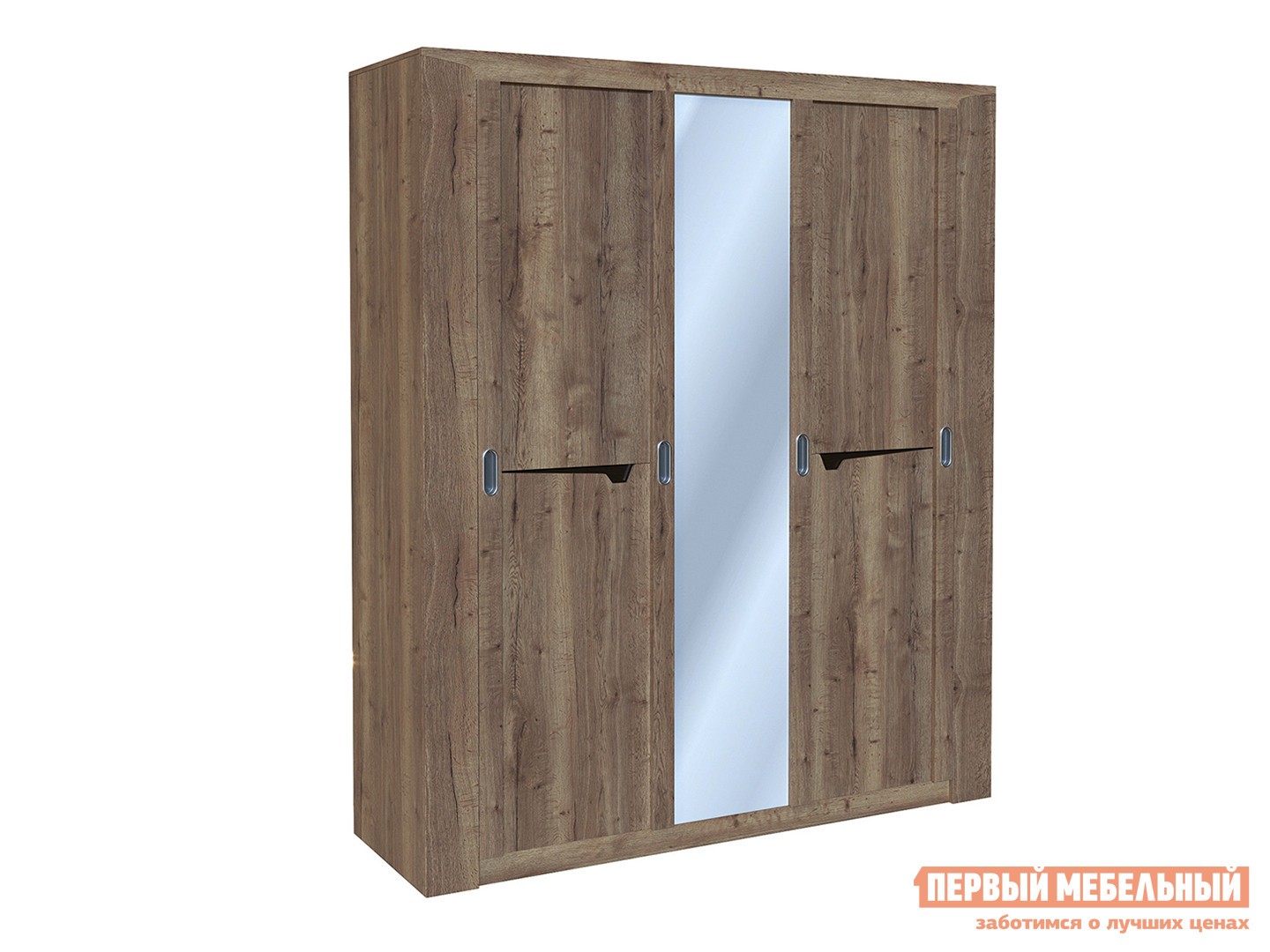 Шкаф-купе  Гарда-6 Дуб Галифакс Табак