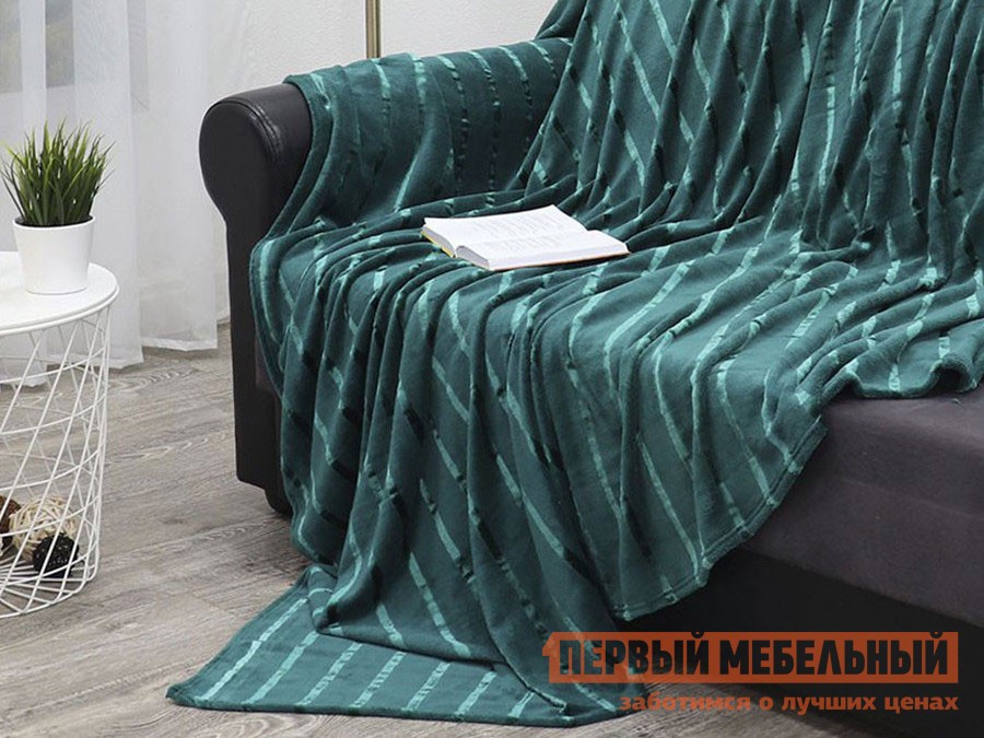 Плед-покрывало  Джеко 200 х 220 см, 14618 / 15903, зеленый