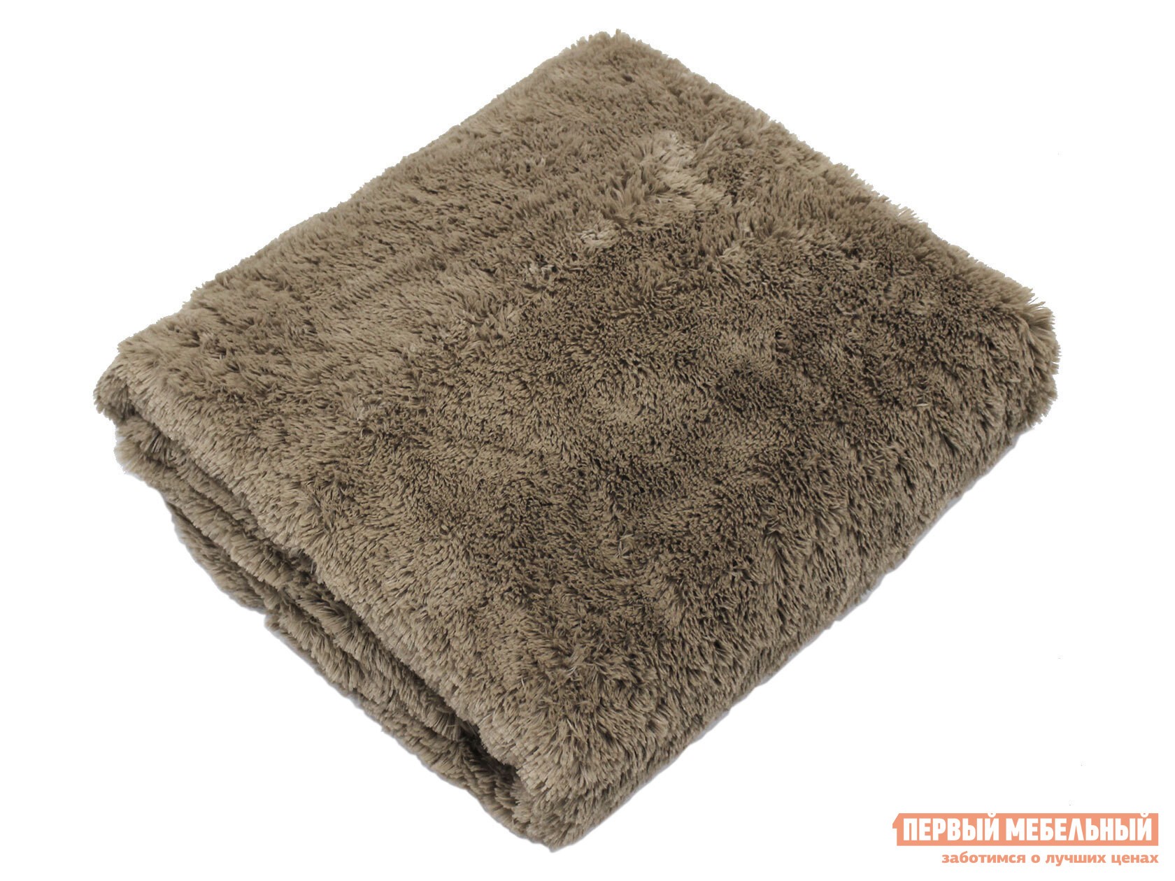 Плед  Буэнос Ночес Коричневый, искусственный мех