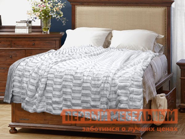 Плед  Буэнос Ночес Серый, искусственный мех