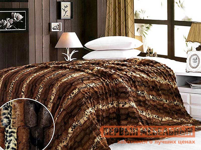 Плед  Адьен Норка темная