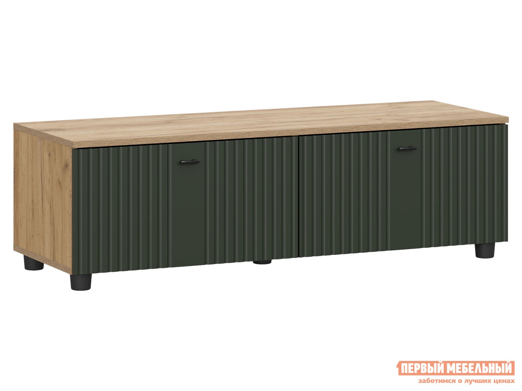 ТВ-тумба  Милан Дуб золотой / Олива софт