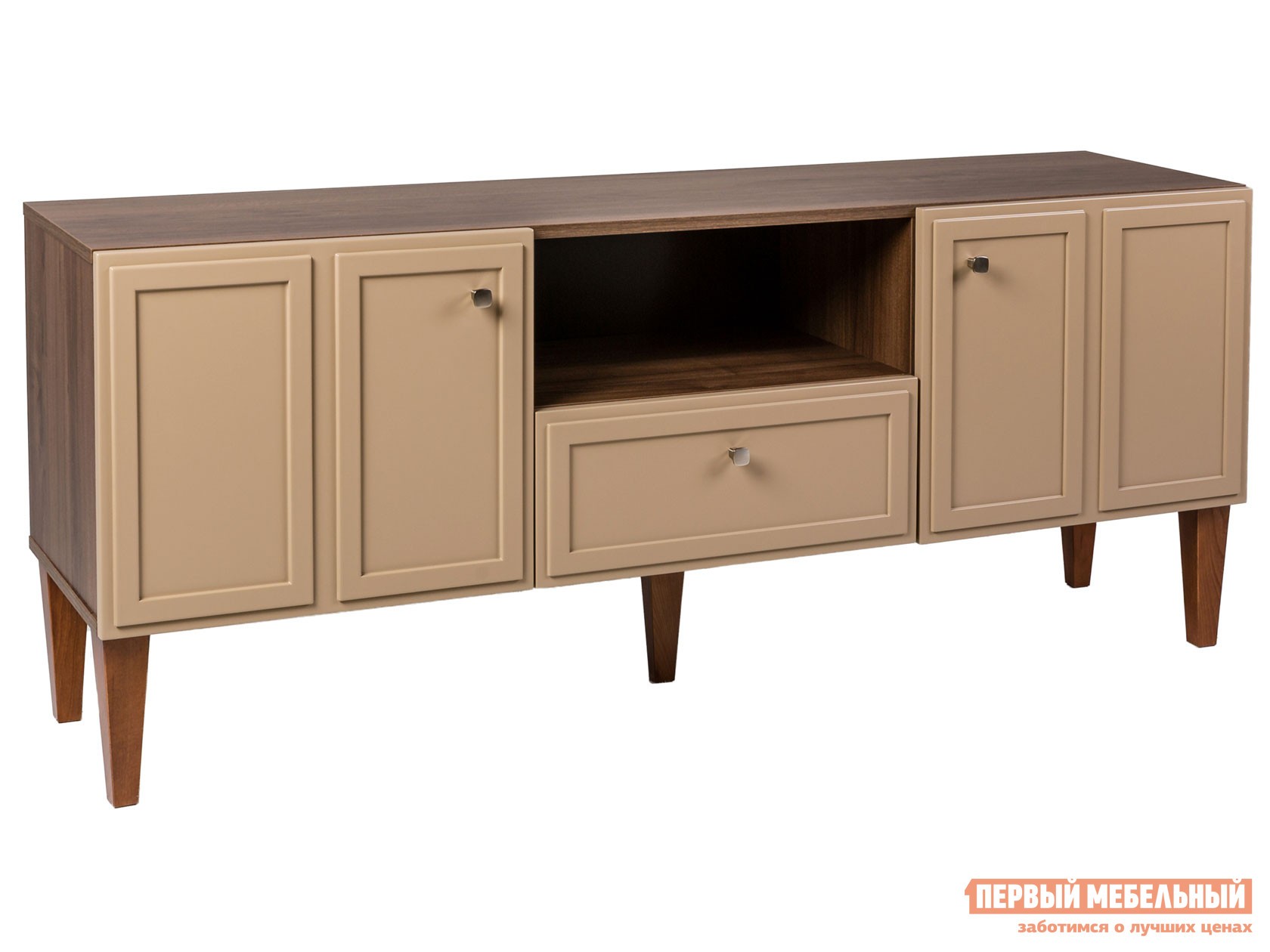 ТВ-тумба  Нортон Орех табак / Бежевый