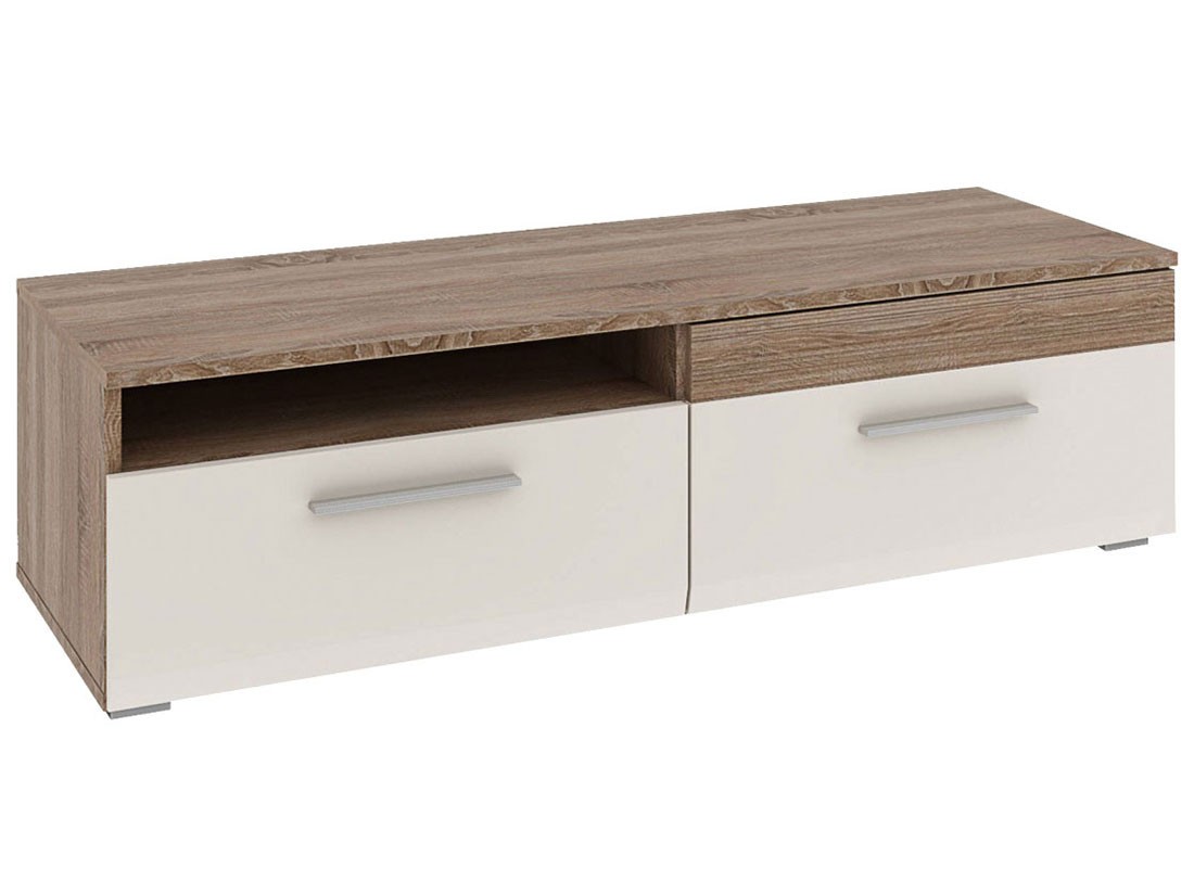ТВ-тумба  Мишель-5 Дуб Сонома трюфель / Латте