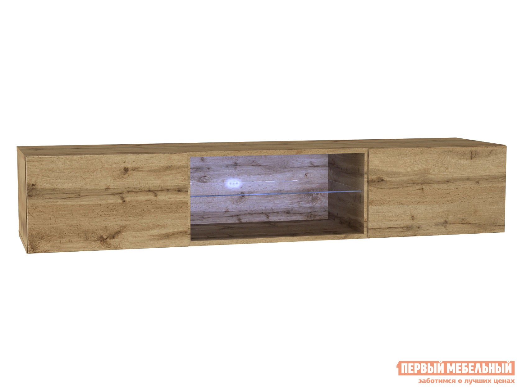 ТВ-тумба  Поинт Дуб Вотан, С блоком питания