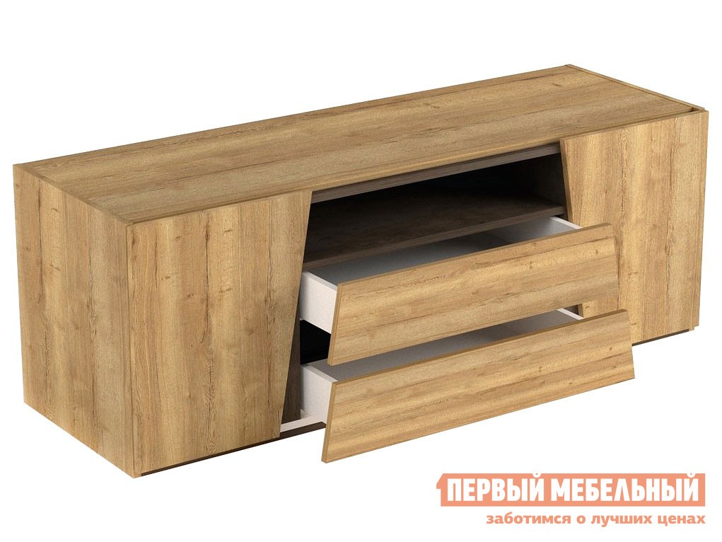 ТВ-тумба  Стреза Дуб Галифакс / Бетон Чикаго