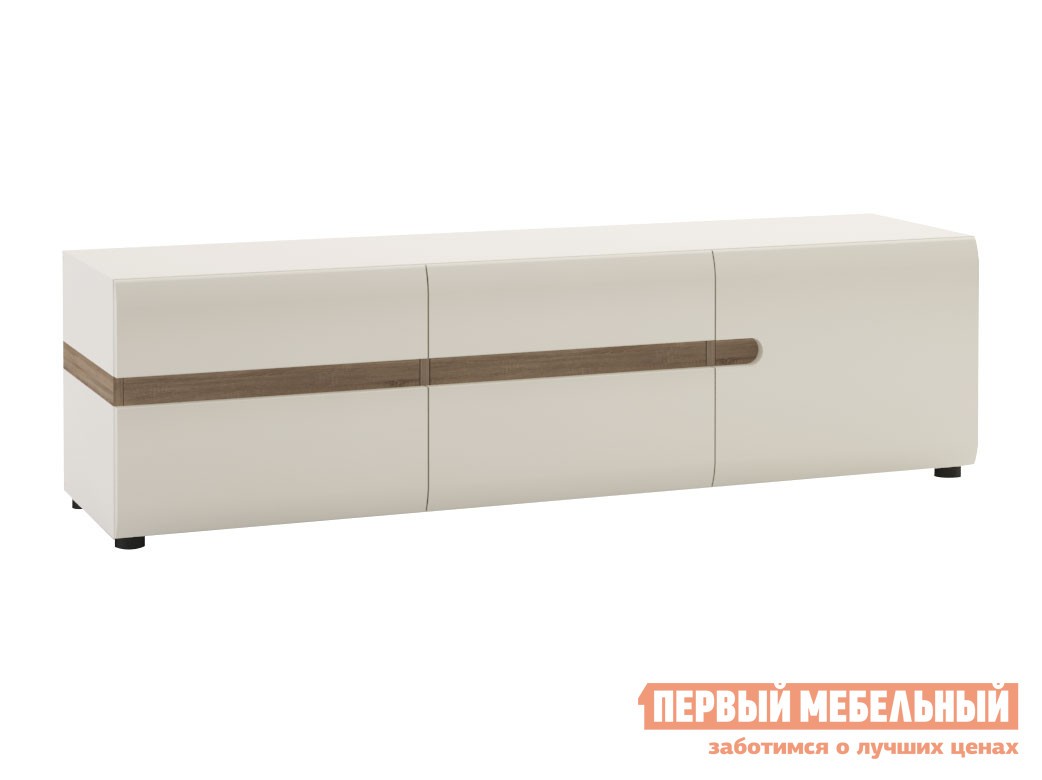 ТВ-тумба  Линате  Белый / Сонома трюфель